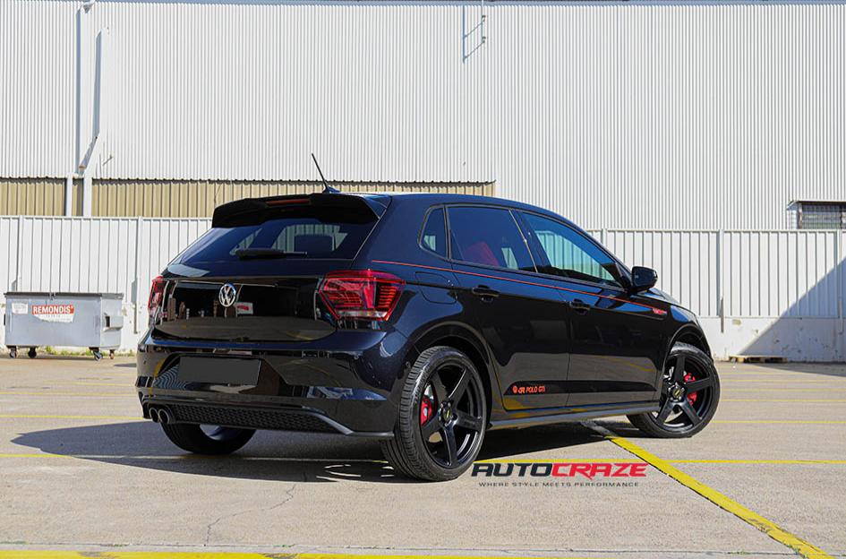 VOLKSWAGEN POLO S6 MATTE BLACK